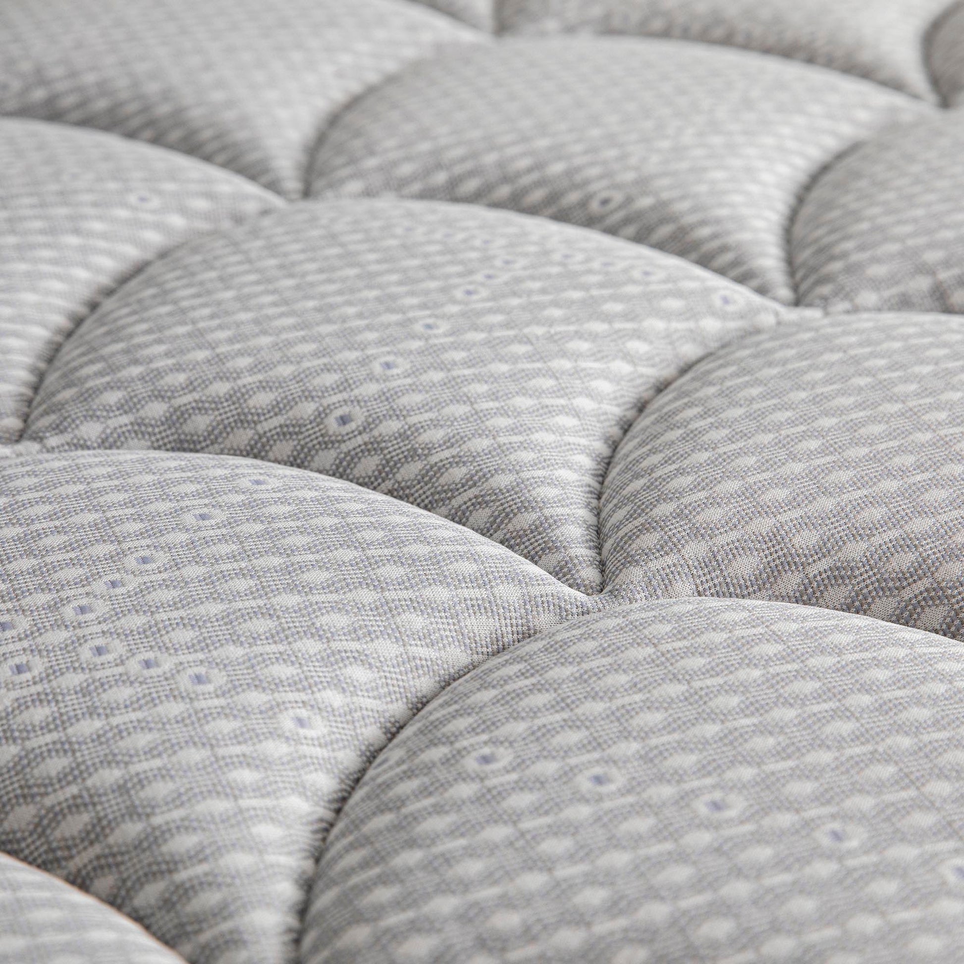 Close-up of material on the Serta Perfect Sleeper Charlotte 10.5 inch Plush Euro Top Mattress