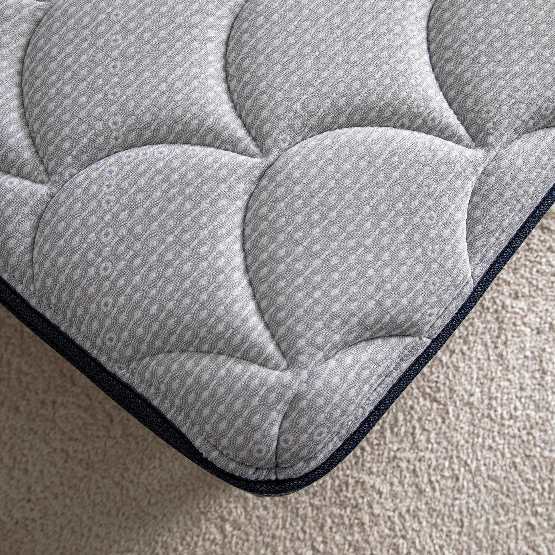 Corner view of Serta Perfect Sleeper Charlotte 10.5 inch Plush Euro Top Mattress