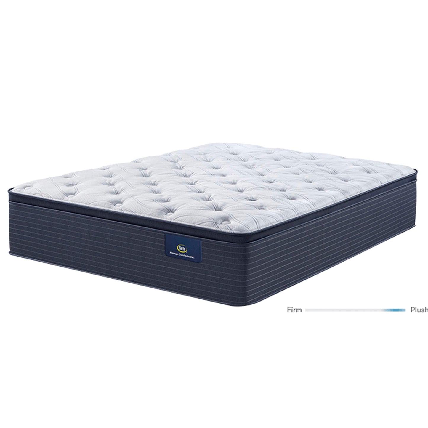 The Serta Classic Elite Plush Pillow Top 15" alone on a white background