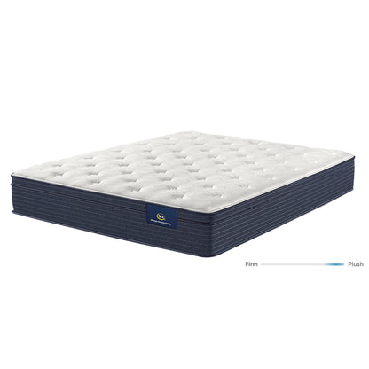 The Serta Classic Plush EuroTop 11.5" alone on a white background