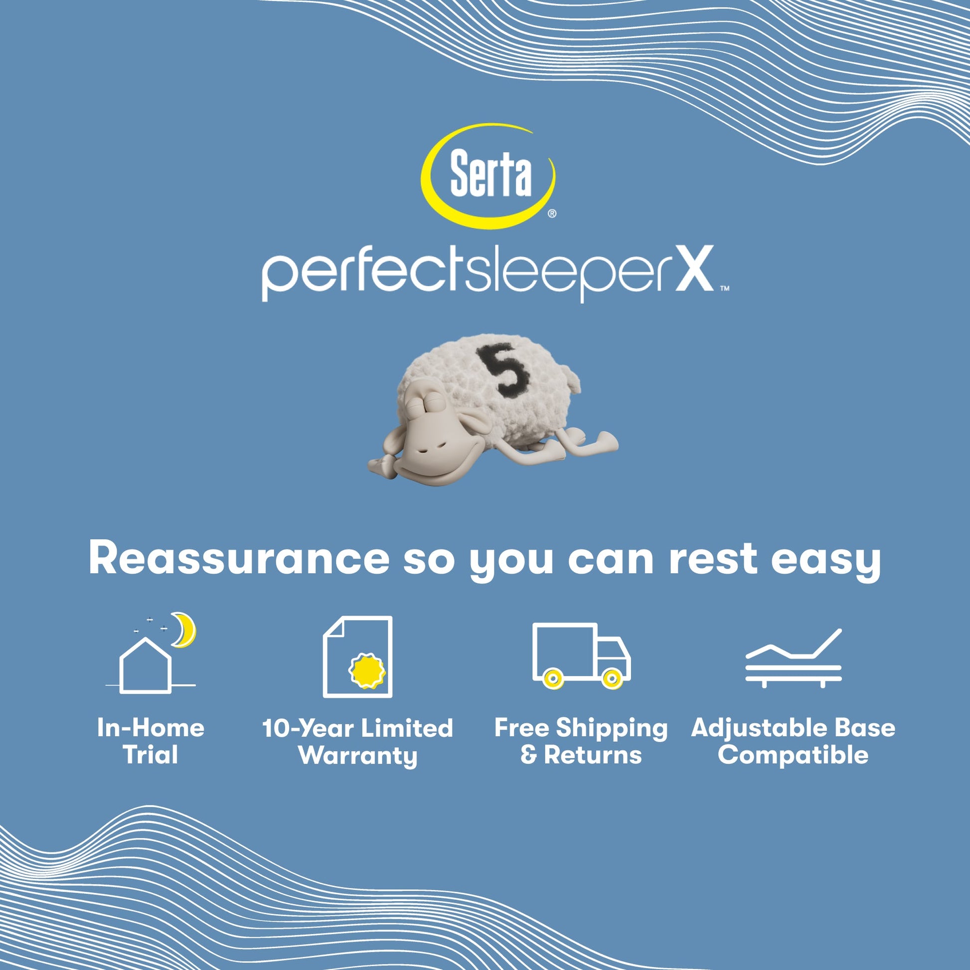 Perfect Sleeper X Quilted Hybrid Max Medium Mattress information chart || feel: Medium || level: Level 2