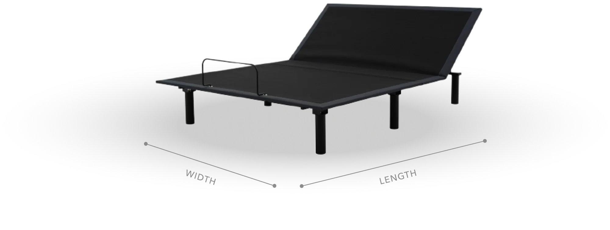 Cutout image of the Bronze adjustable base.