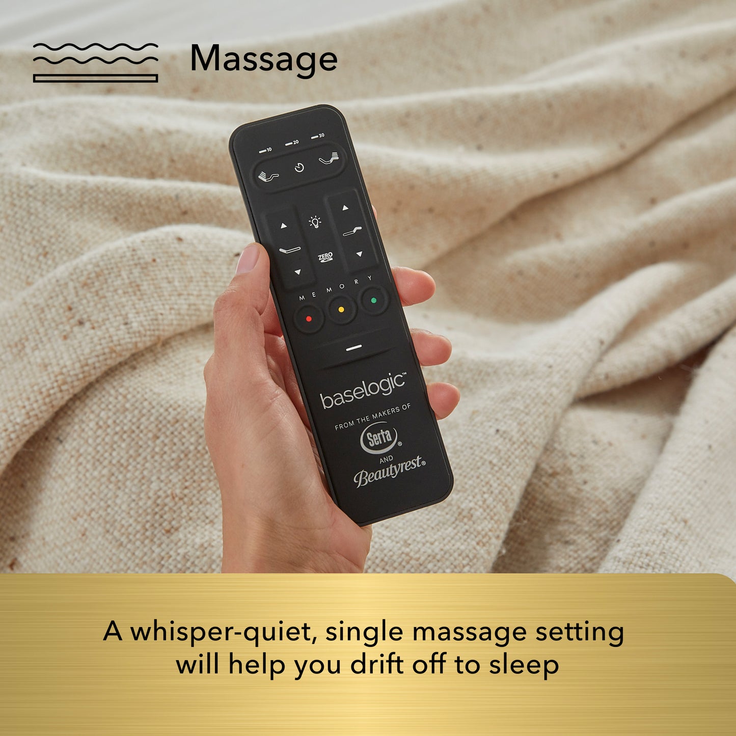 Remote for the Baselogic Gold Adjustable Base.