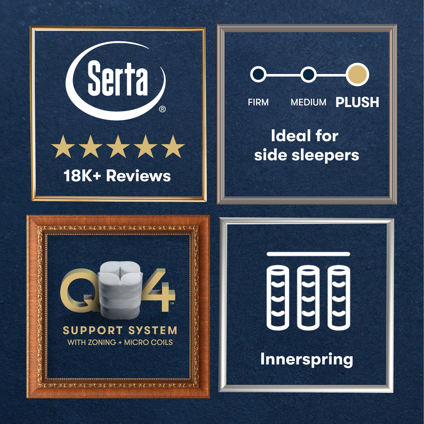 Masterpiece™ Handcrafted by Serta® Exhibit Plush