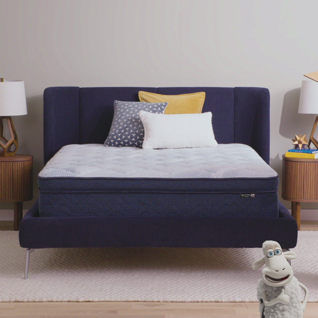 Serta Five Star mattress "From Box to bed in seconds" video